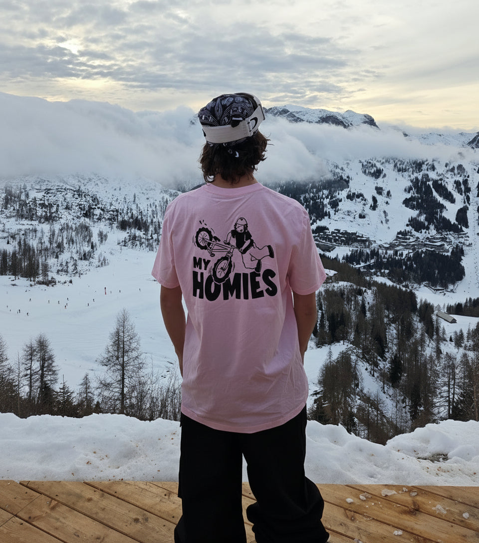 My Homies pink T-shirt