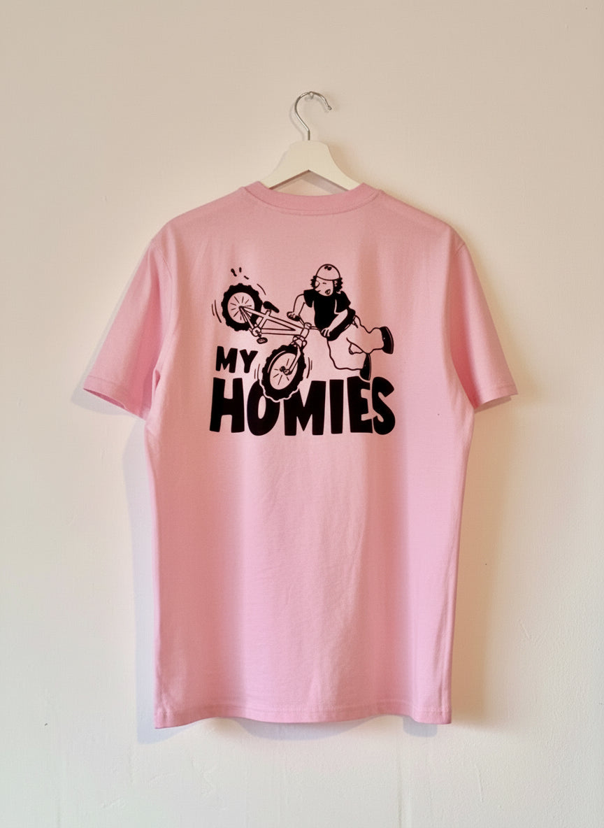 My Homies pink T-shirt